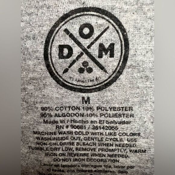 ODM I Do What I Want Kitty Cat Short Sleeve Crewneck Gray Graphic Tee. Medium. - Picture 6 of 6